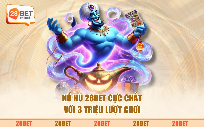 Nổ hũ 28BET cực chất với 3 triệu lượt chơi