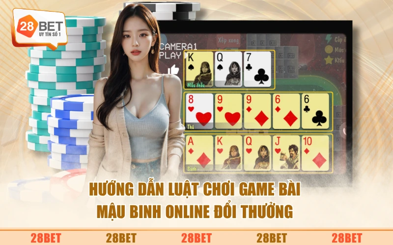 Hướng dẫn luật chơi game bài mậu binh online đổi thưởng
